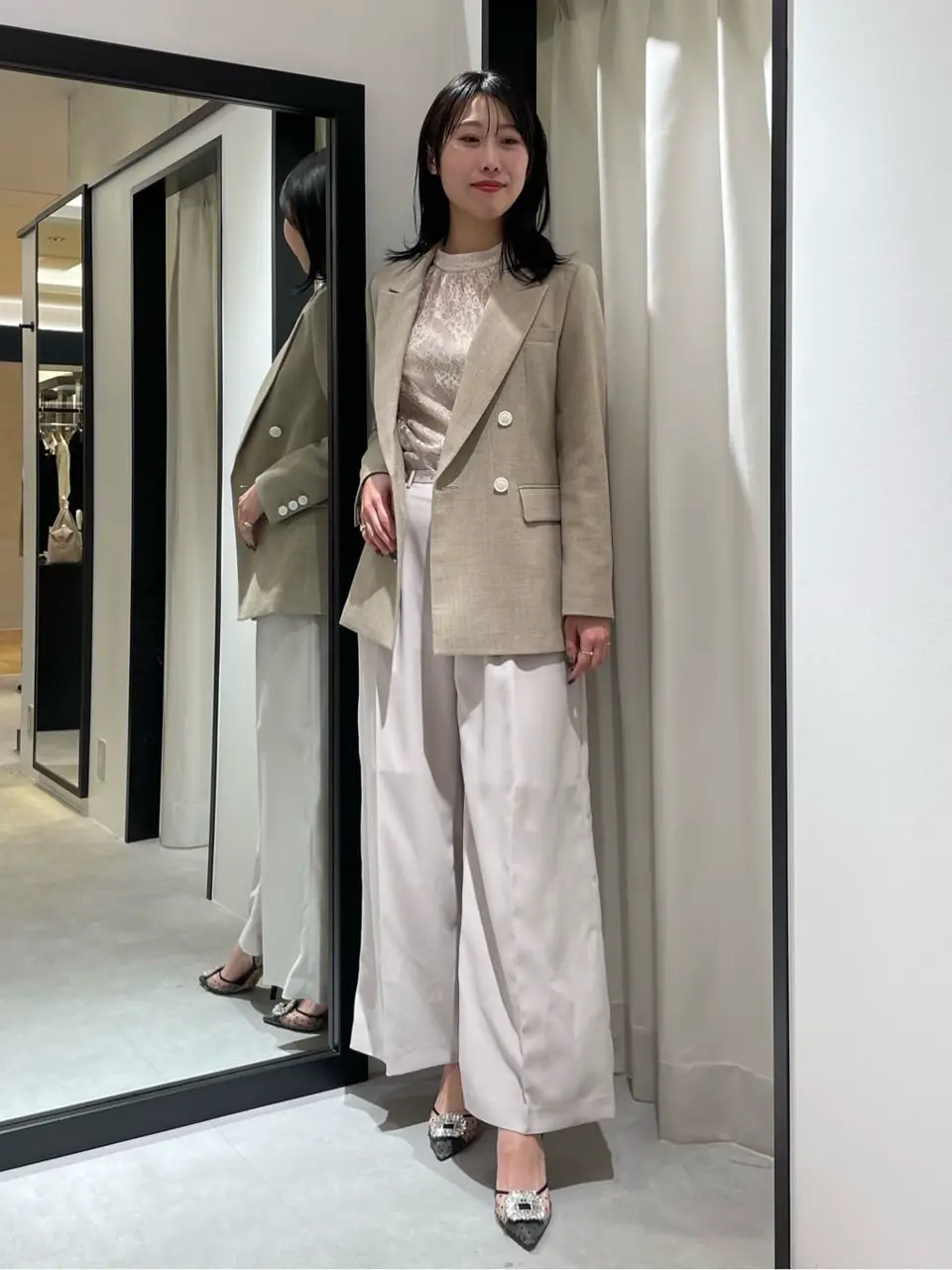 GRACE CONTINENTAL 端場　わかな コーディネート画像