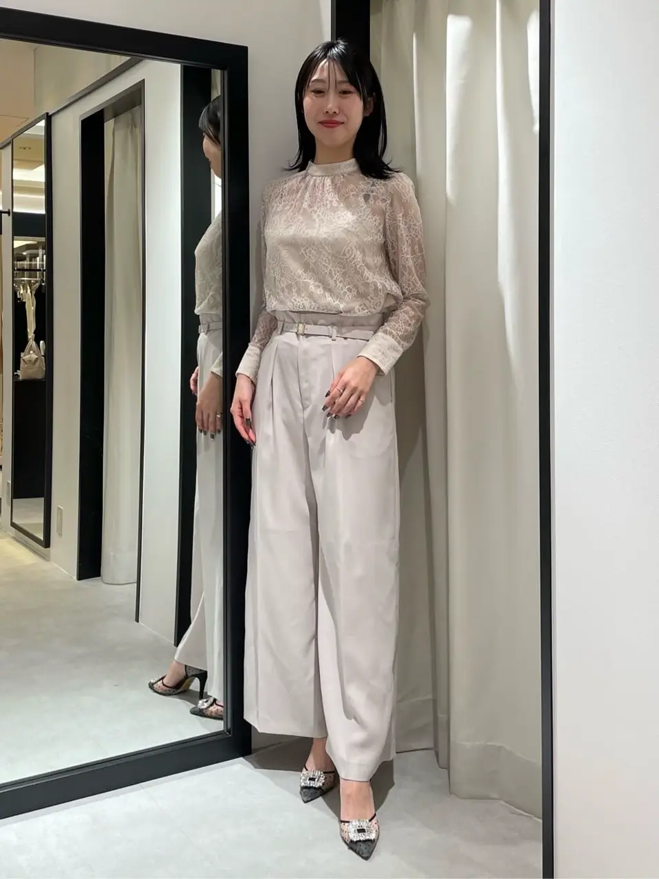 GRACE CONTINENTAL 端場　わかな コーディネート画像