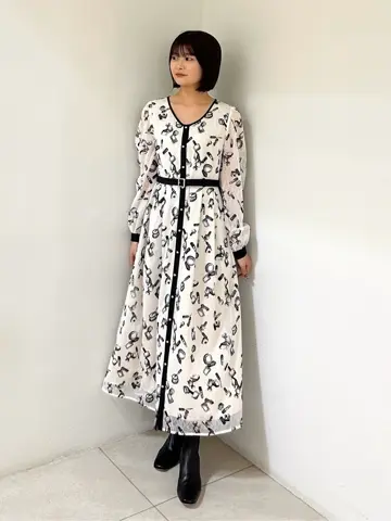 GRACE CONTINENTAL MORITA AI コーディネート画像