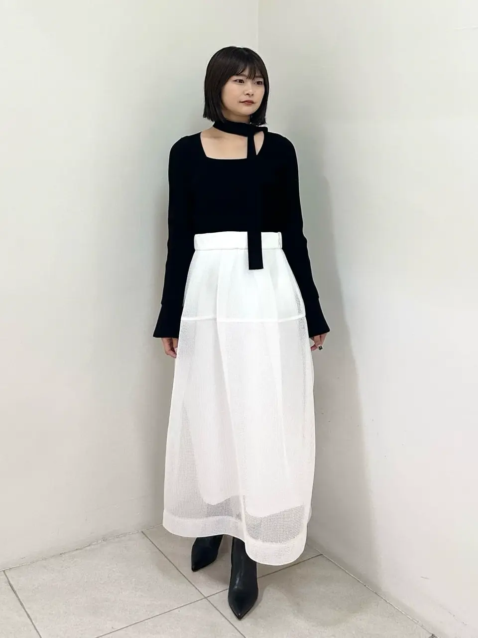 GRACE CONTINENTAL MORITA AI コーディネート画像