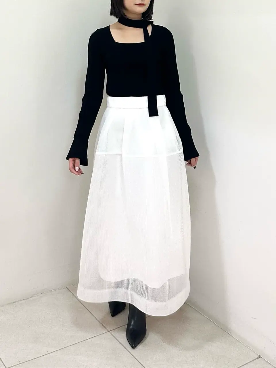 GRACE CONTINENTAL MORITA AI コーディネート画像