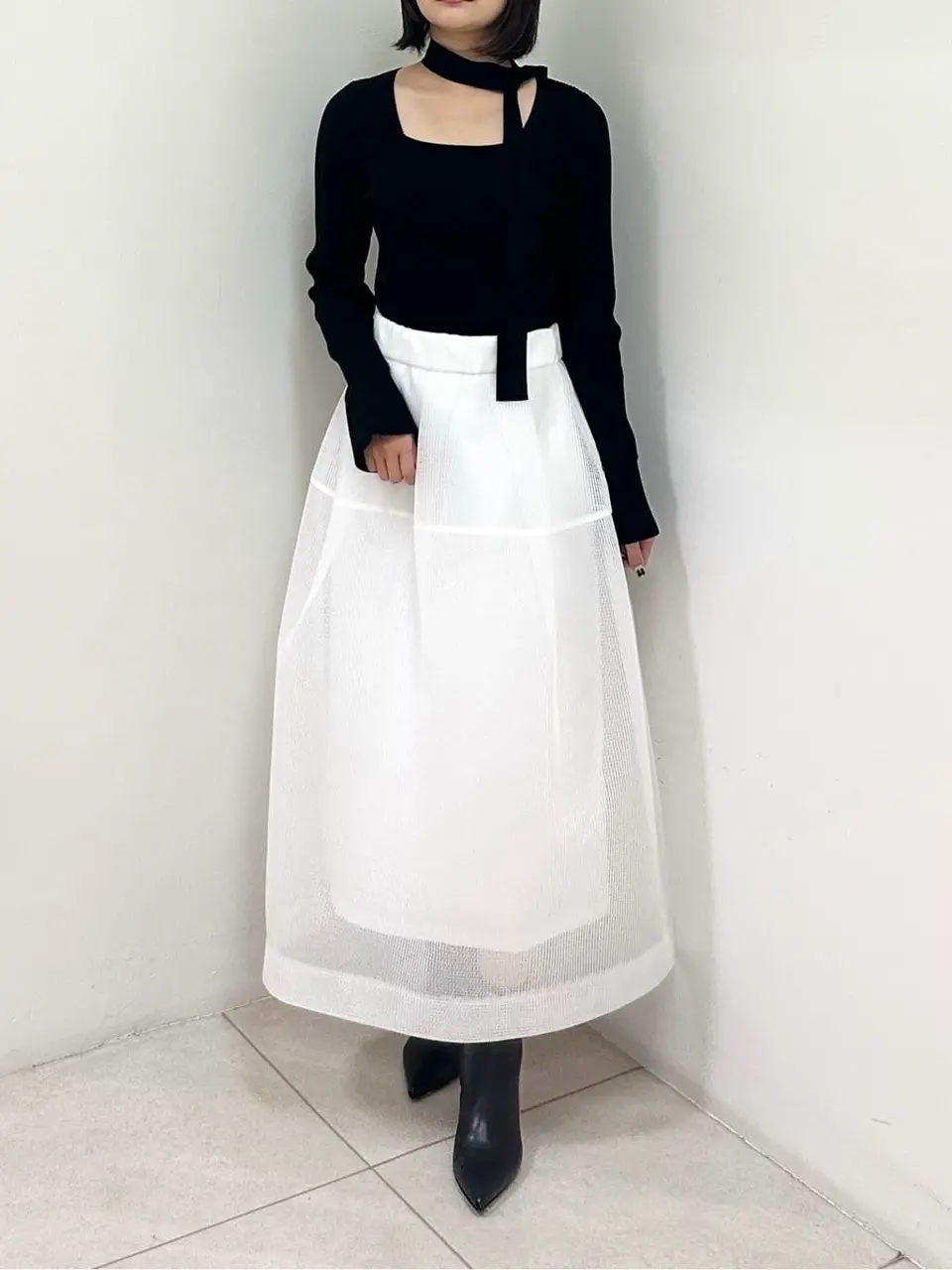 GRACE CONTINENTAL MORITA AI コーディネート画像