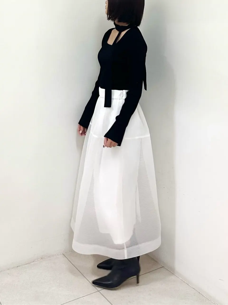 GRACE CONTINENTAL MORITA AI コーディネート画像