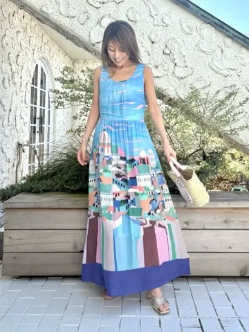 GRACE CONTINENTAL yukimi yonee コーディネート画像