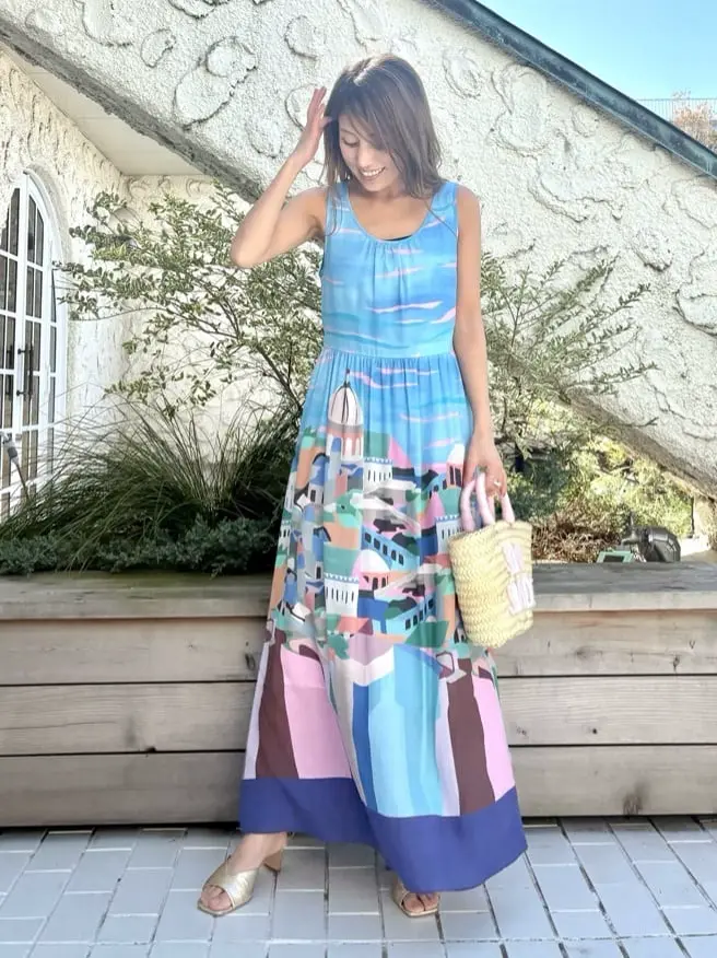 GRACE CONTINENTAL yukimi yonee コーディネート画像