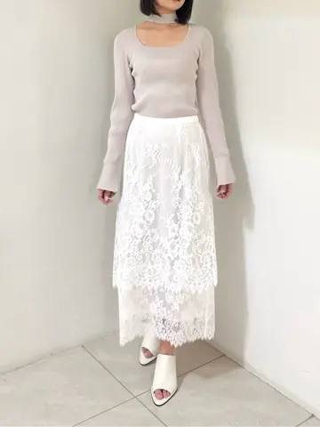 GRACE CONTINENTAL MORITA AI コーディネート画像