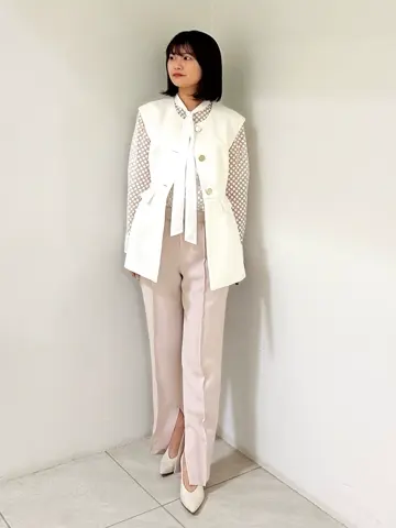 GRACE CONTINENTAL MORITA AI コーディネート画像