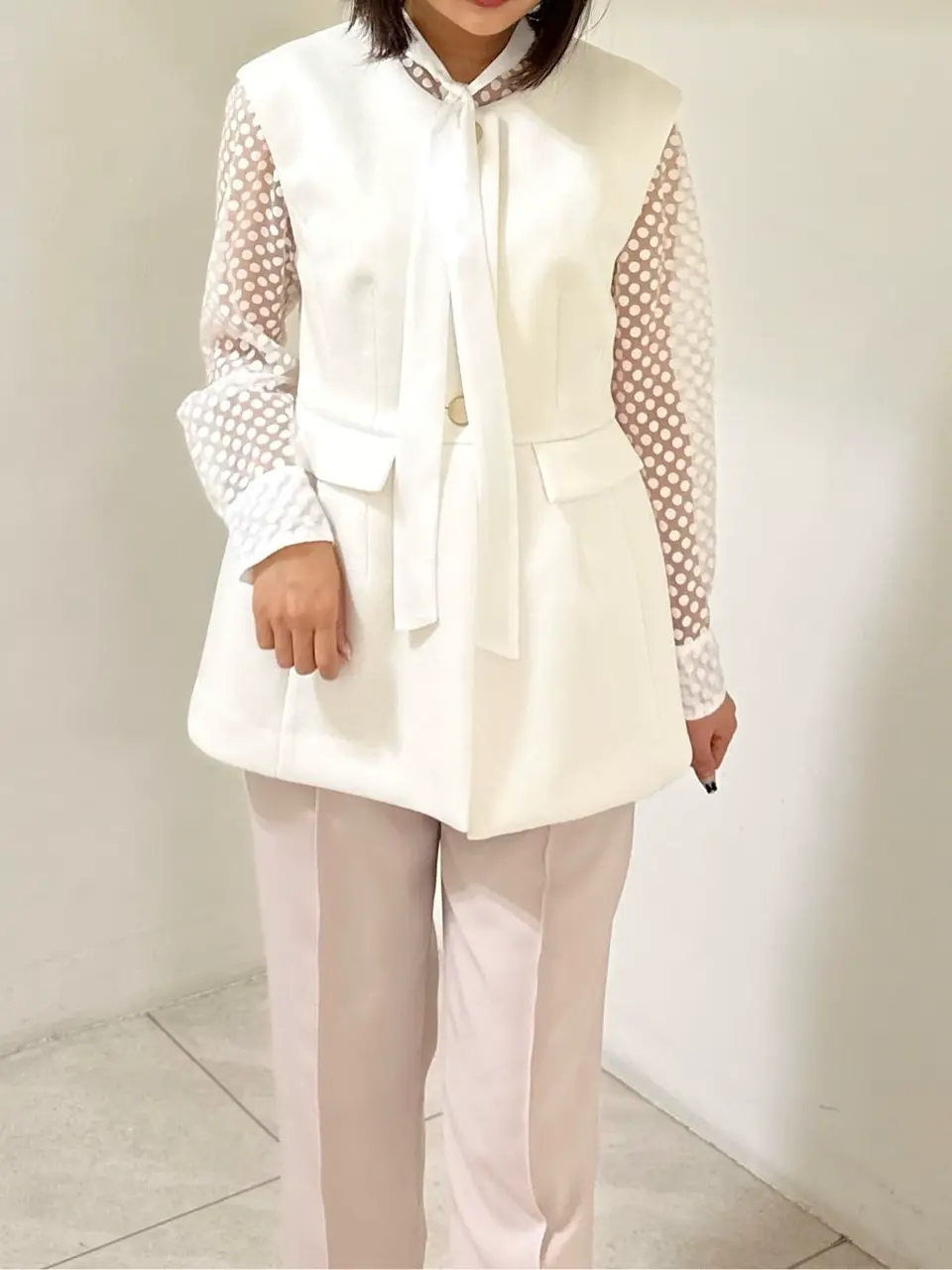 GRACE CONTINENTAL MORITA AI コーディネート画像