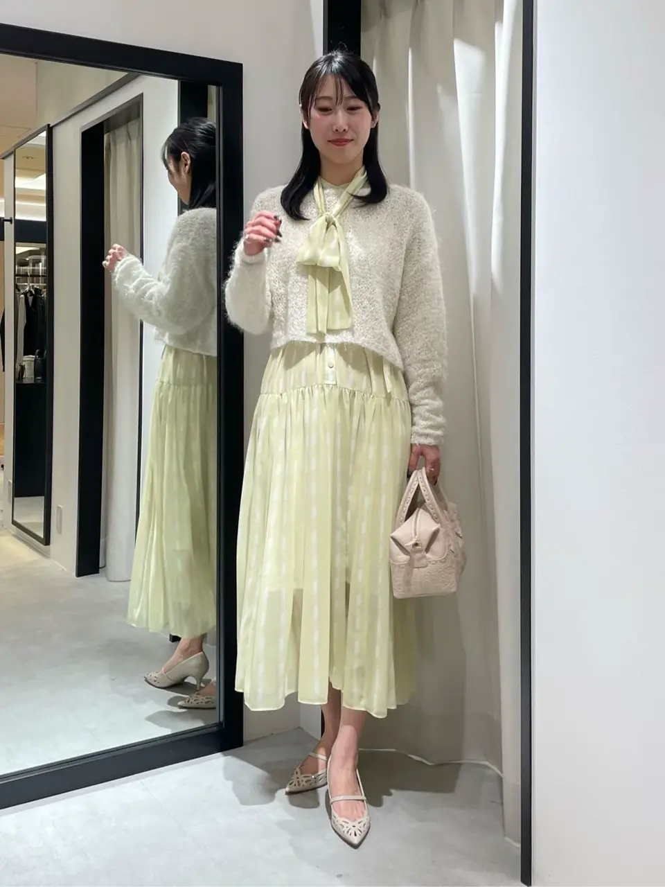 GRACE CONTINENTAL 端場　わかな コーディネート画像