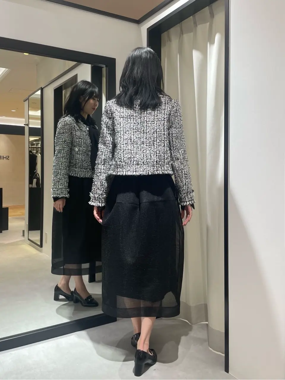 GRACE CONTINENTAL 端場　わかな コーディネート画像