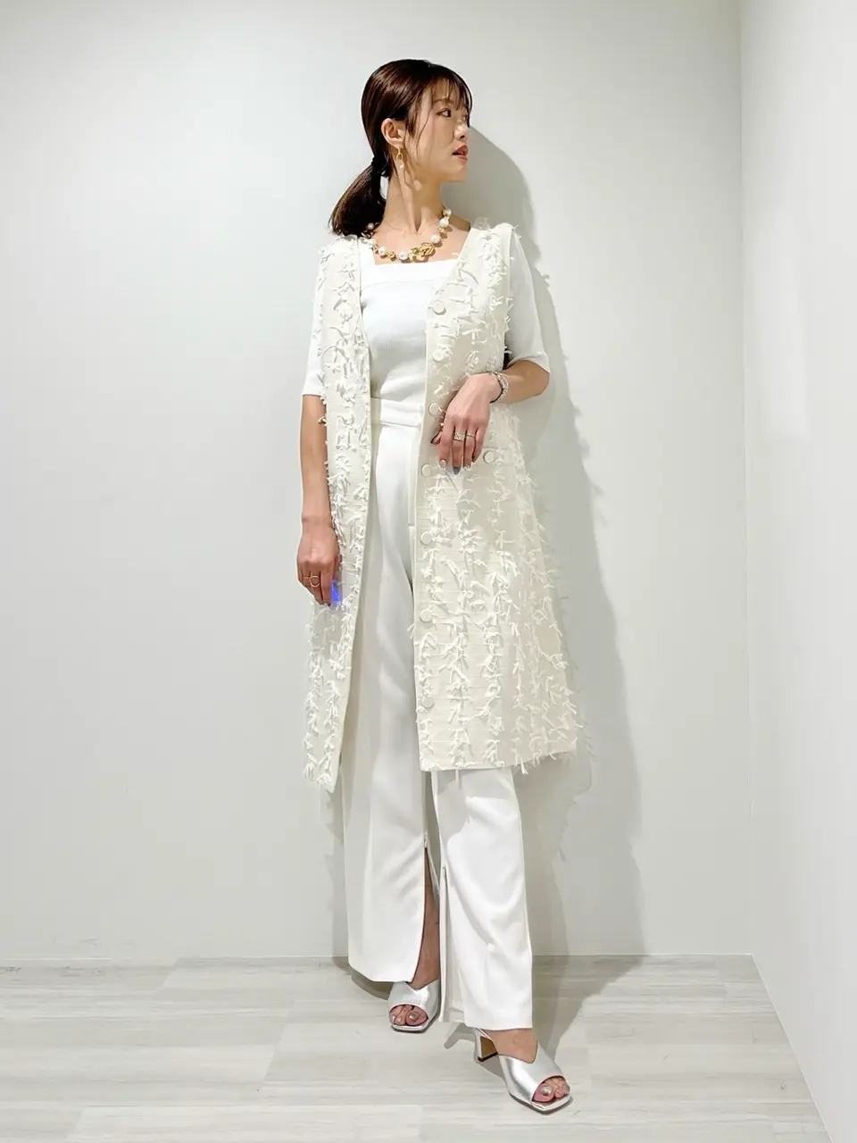 GRACE CONTINENTAL - 21SS　グレースコンチネンタル　タフタリボンチュニック GRACE CONTINENTAL - 21SS グレースコンチネンタル タフタリボン
