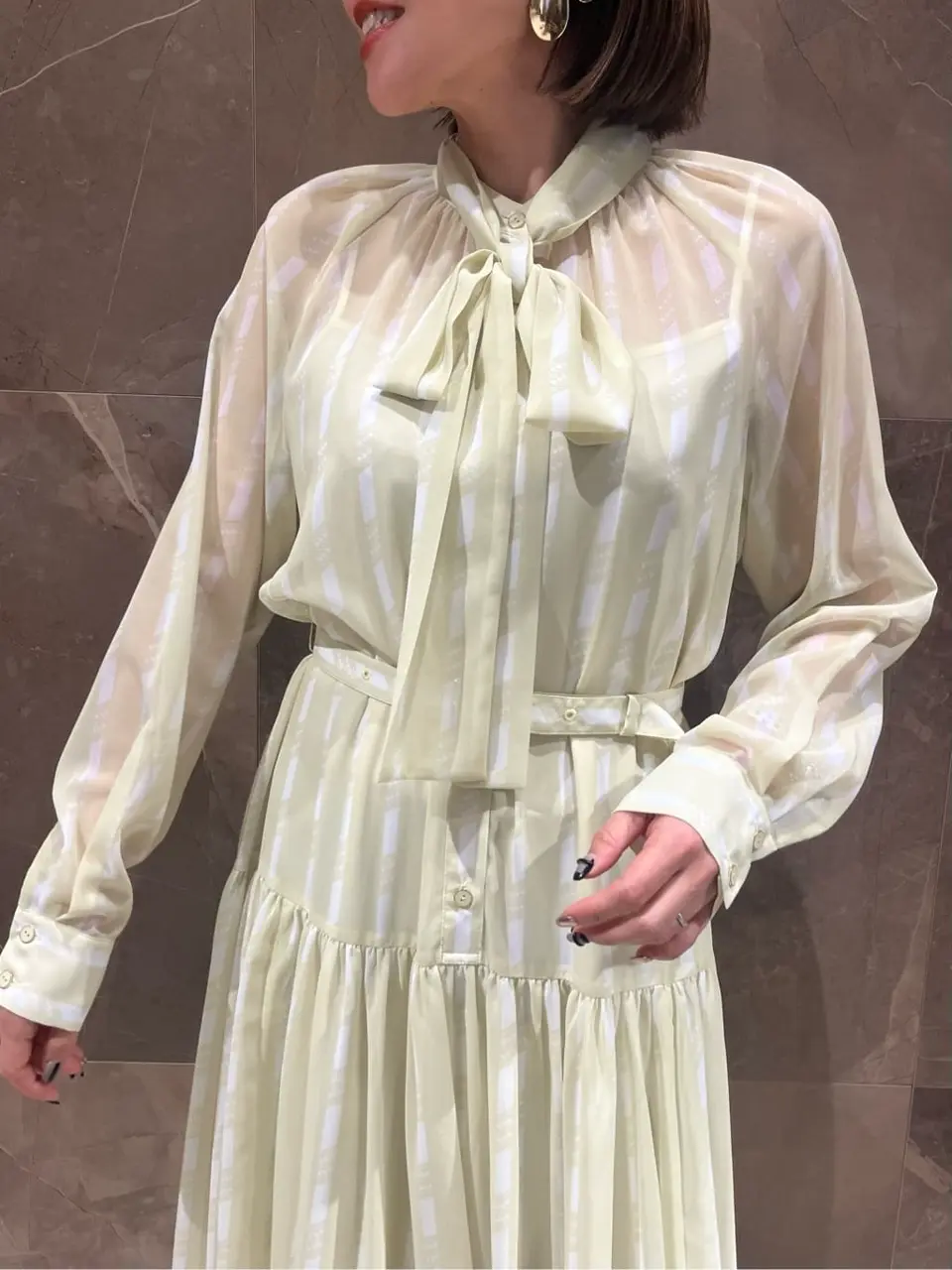 GRACE CONTINENTAL 穐山　香織 コーディネート画像