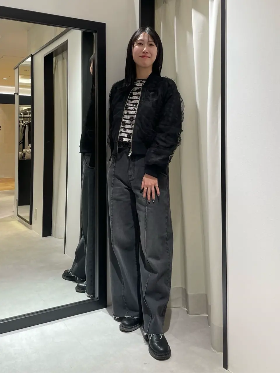 GRACE CONTINENTAL 端場　わかな コーディネート画像