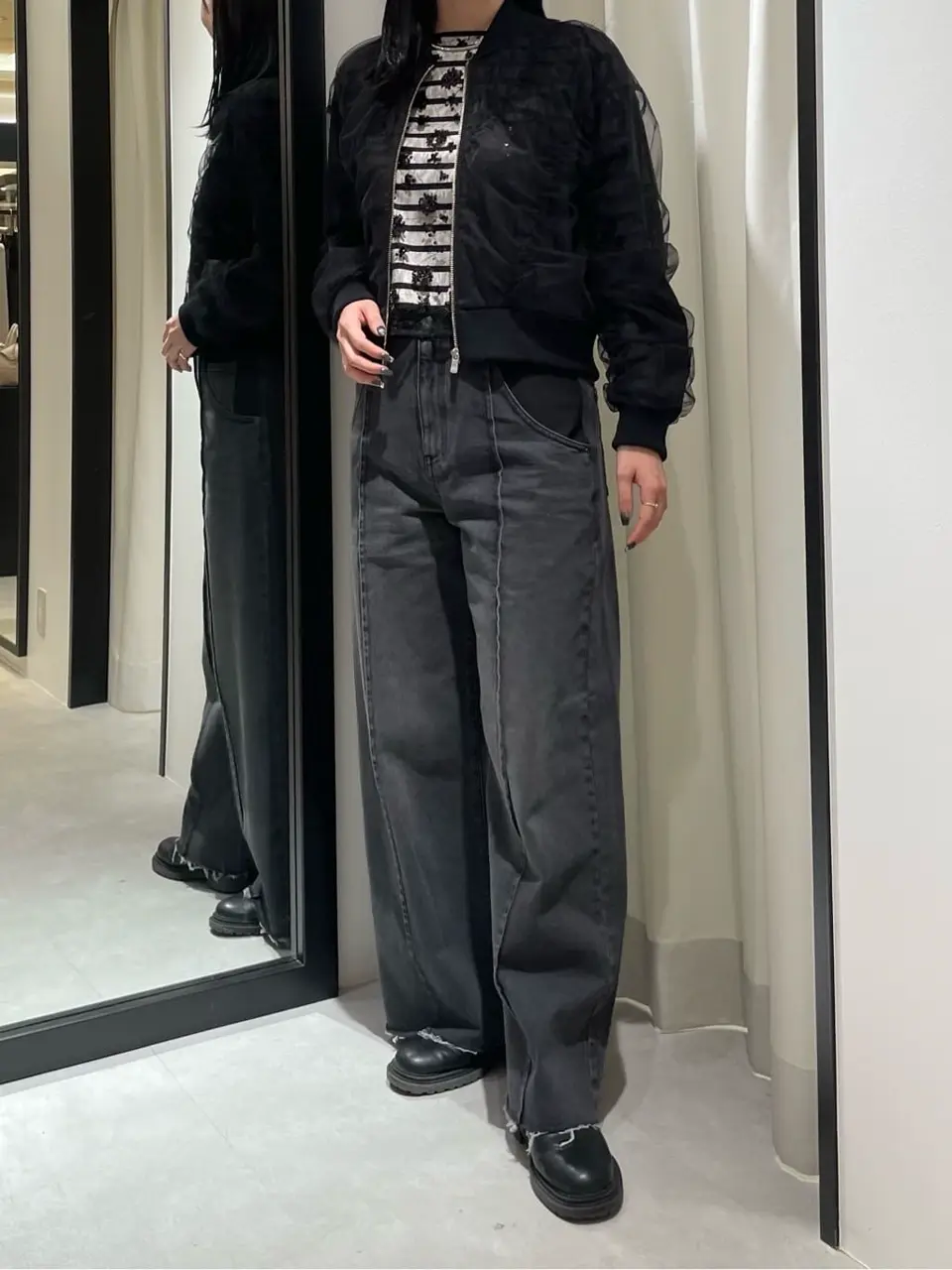 GRACE CONTINENTAL 端場　わかな コーディネート画像