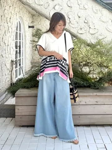 GRACE CONTINENTAL yukimi yonee コーディネート画像