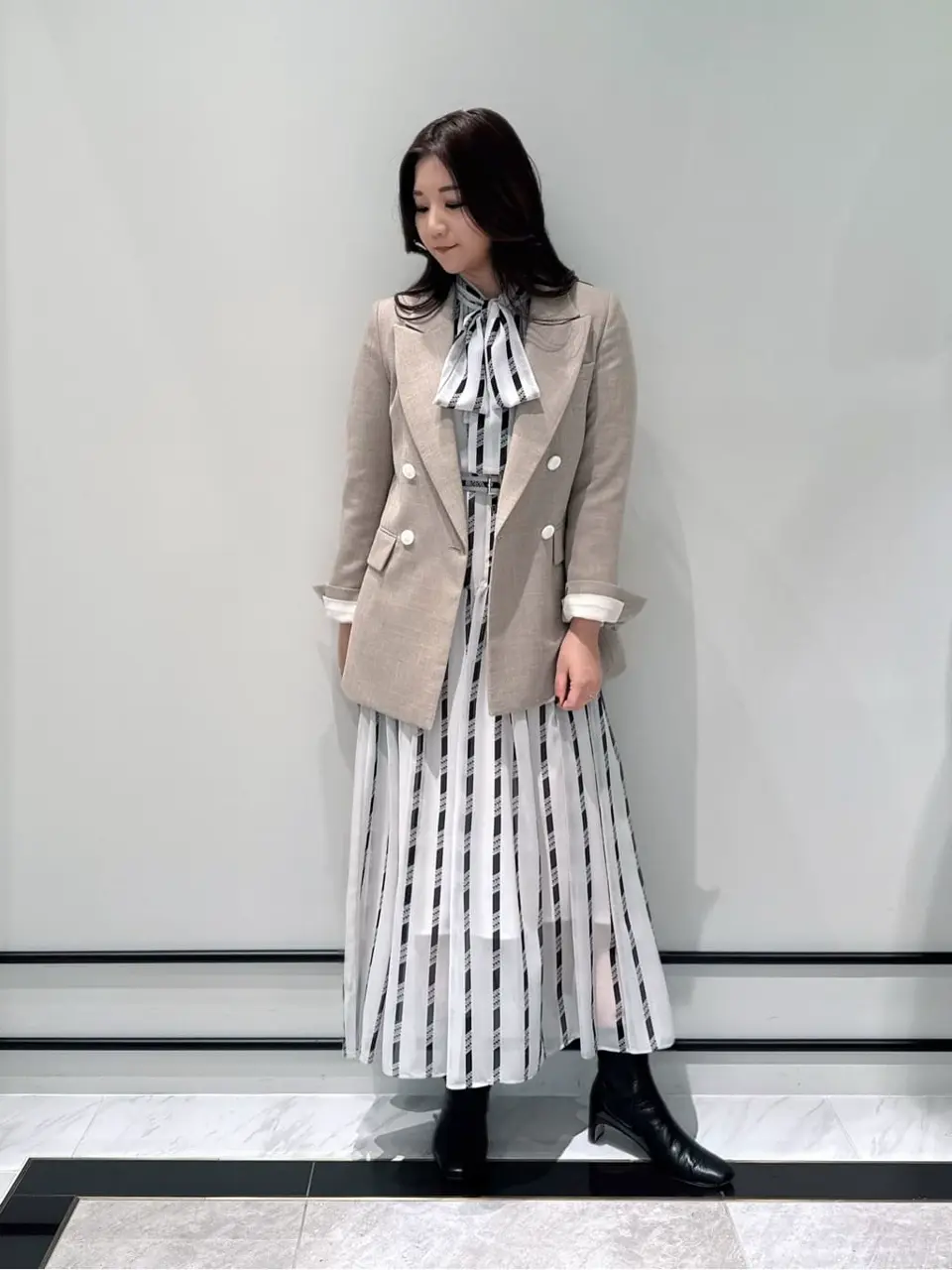 GRACE CONTINENTAL MOMOKO コーディネート画像