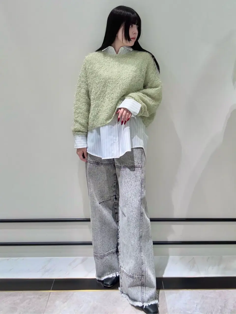 GRACE CONTINENTAL 森南海 コーディネート画像