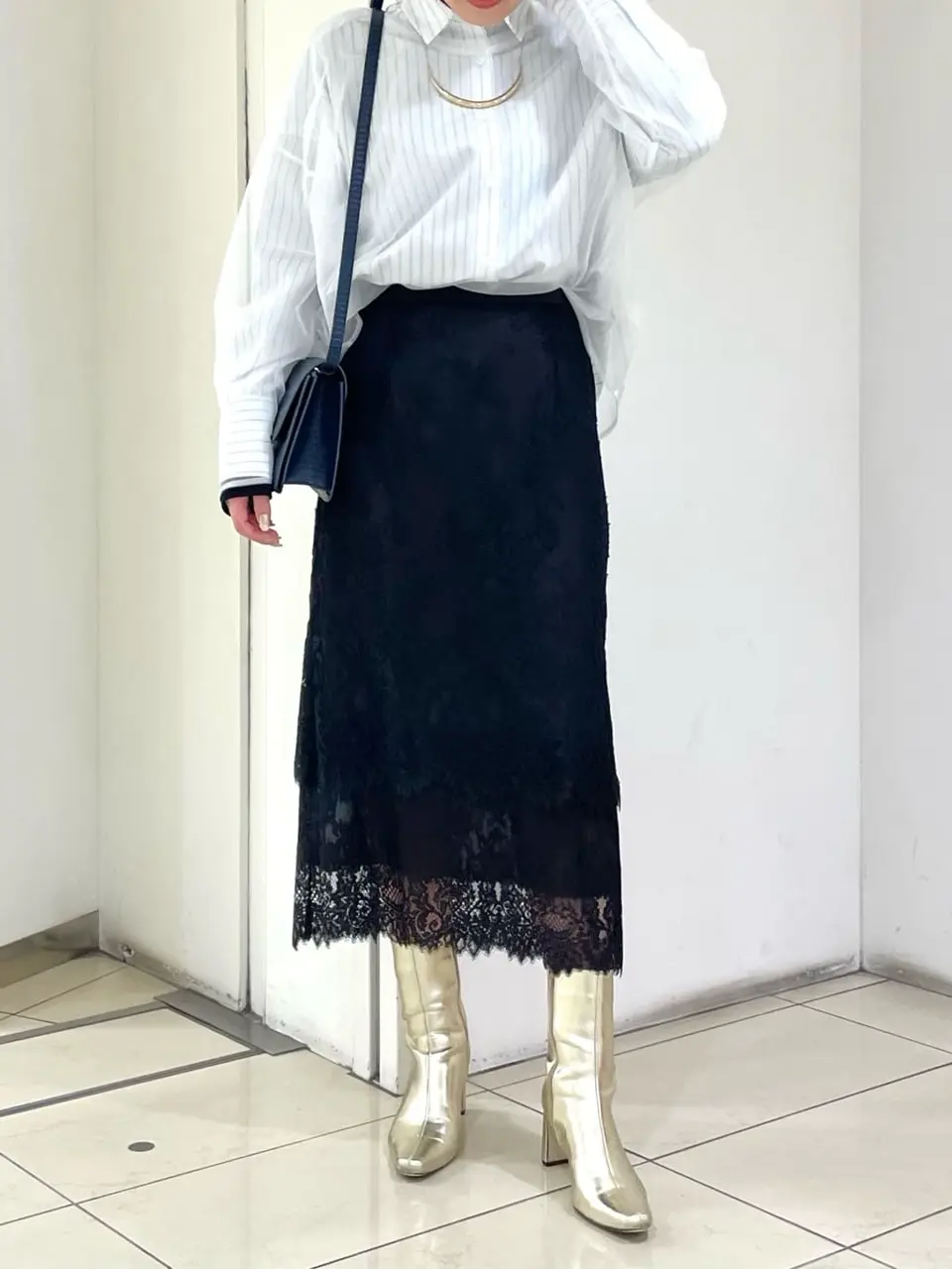 GRACE CONTINENTAL yoshi コーディネート画像