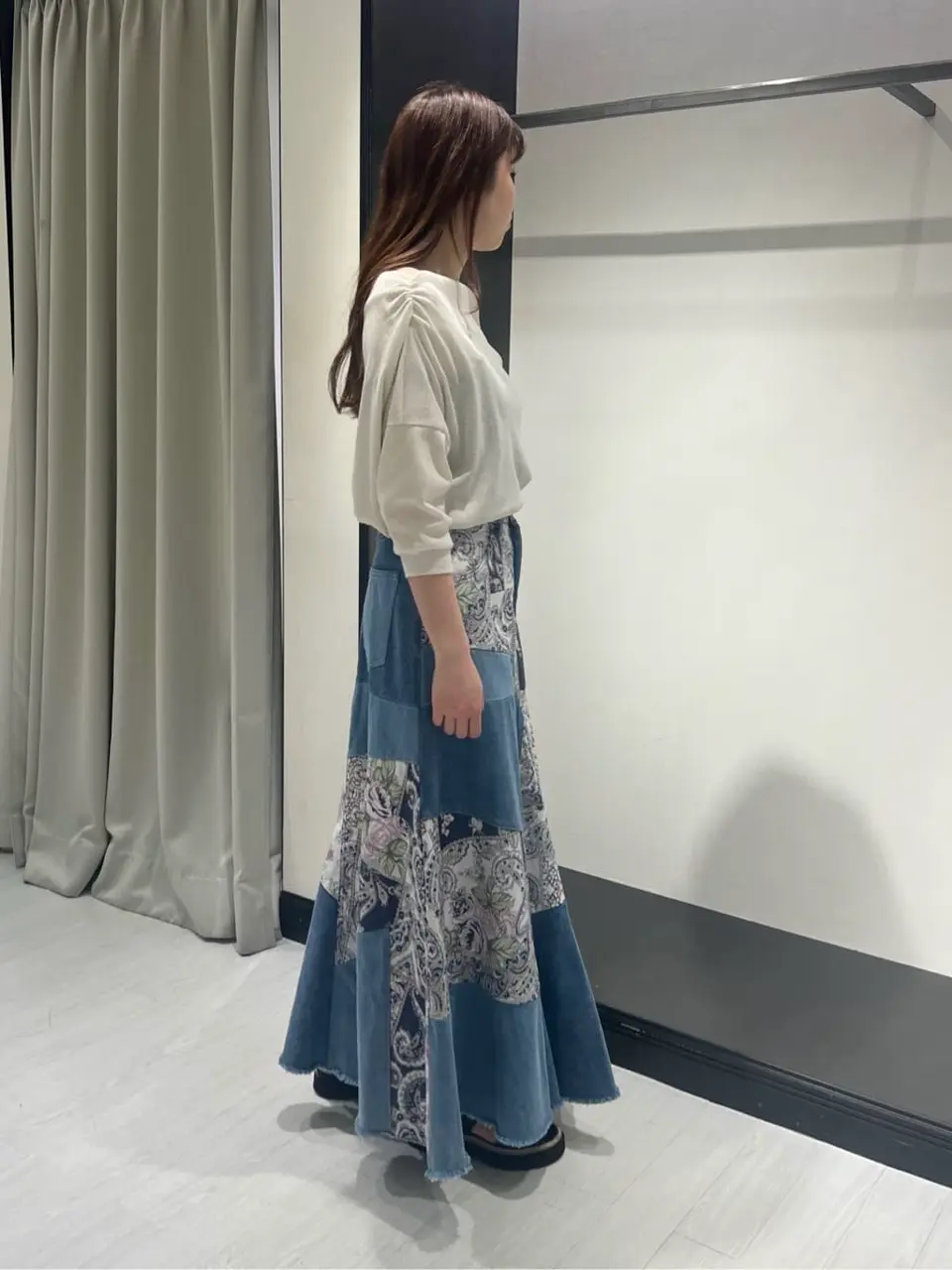 GRACE CONTINENTAL 赤坂 梨来 コーディネート画像