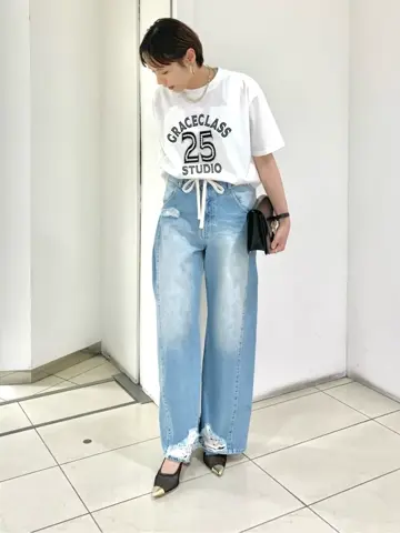 GRACE CONTINENTAL haruka iwasaki コーディネート画像