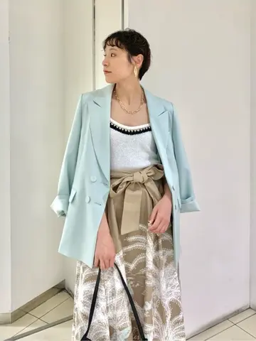 GRACE CONTINENTAL haruka iwasaki コーディネート画像