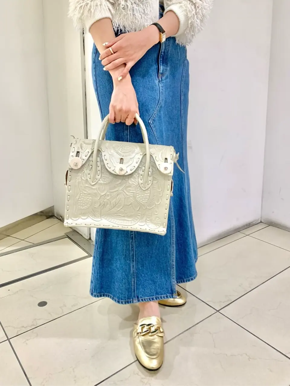 GRACE CONTINENTAL haruka iwasaki コーディネート画像