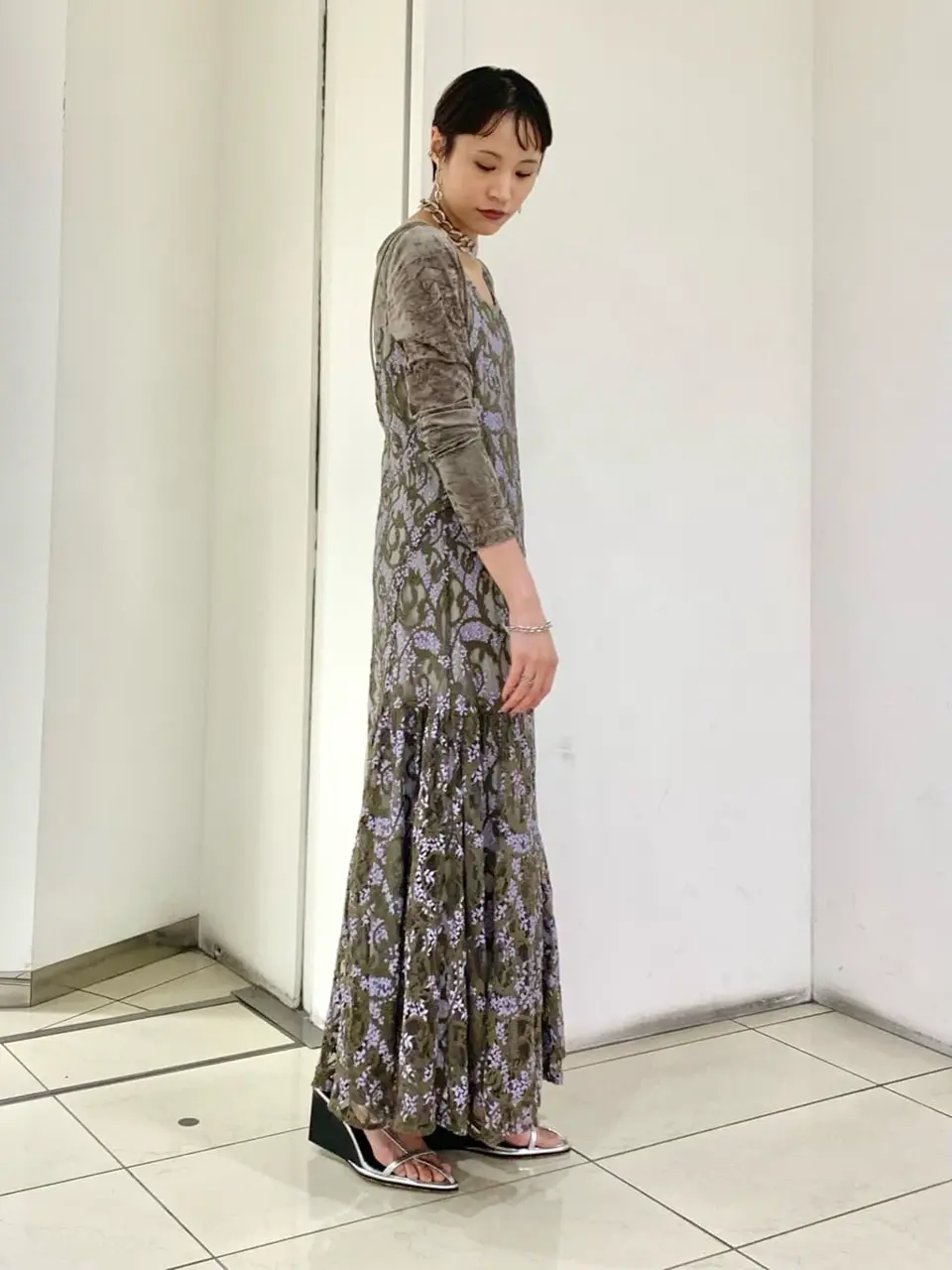 GRACE CONTINENTAL haruka iwasaki コーディネート画像