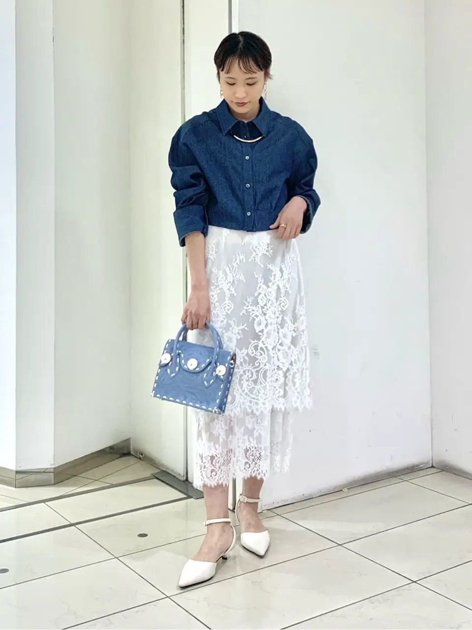 GRACE CONTINENTAL haruka iwasaki コーディネート画像