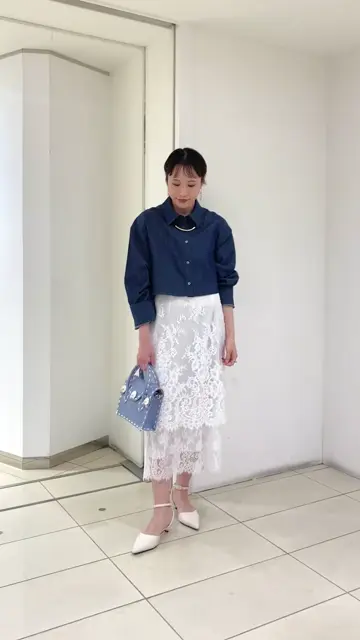 GRACE CONTINENTAL haruka iwasaki コーディネート画像