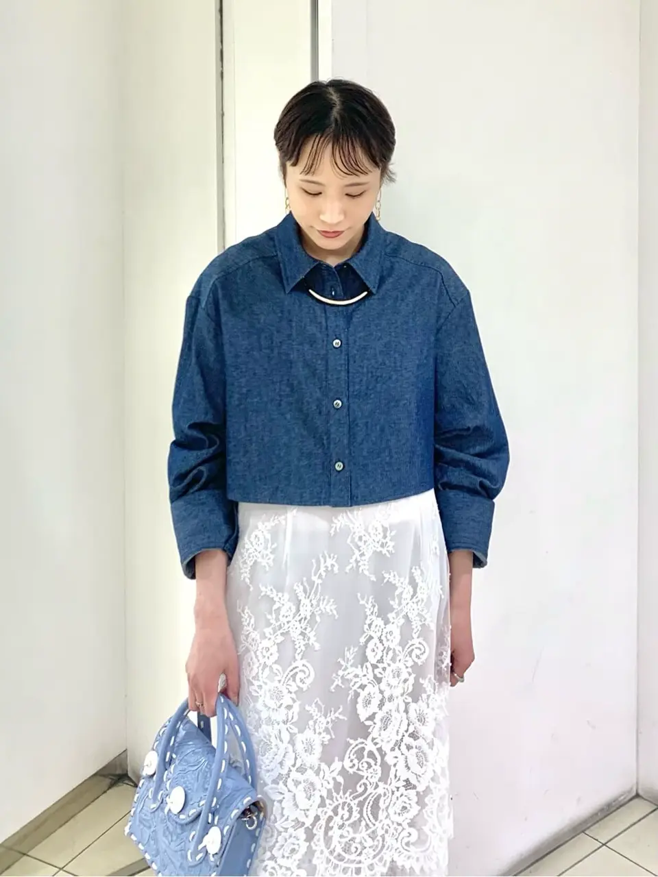 GRACE CONTINENTAL haruka iwasaki コーディネート画像