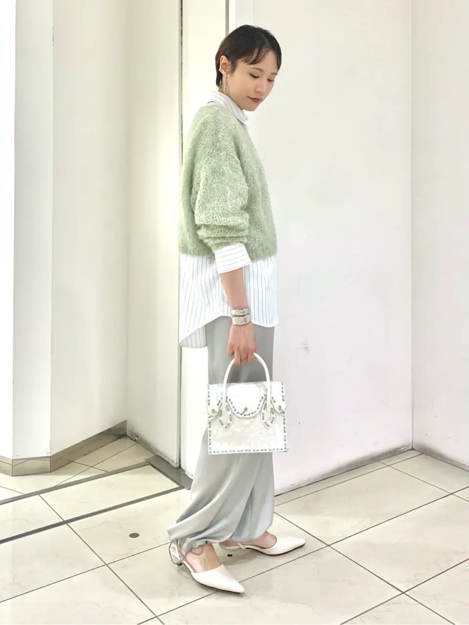 GRACE CONTINENTAL haruka iwasaki コーディネート画像