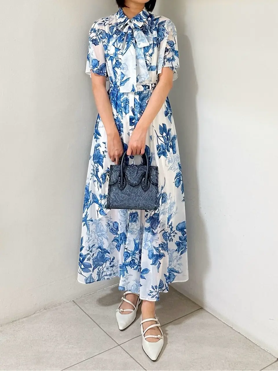 GRACE CONTINENTAL MORITA AI コーディネート画像