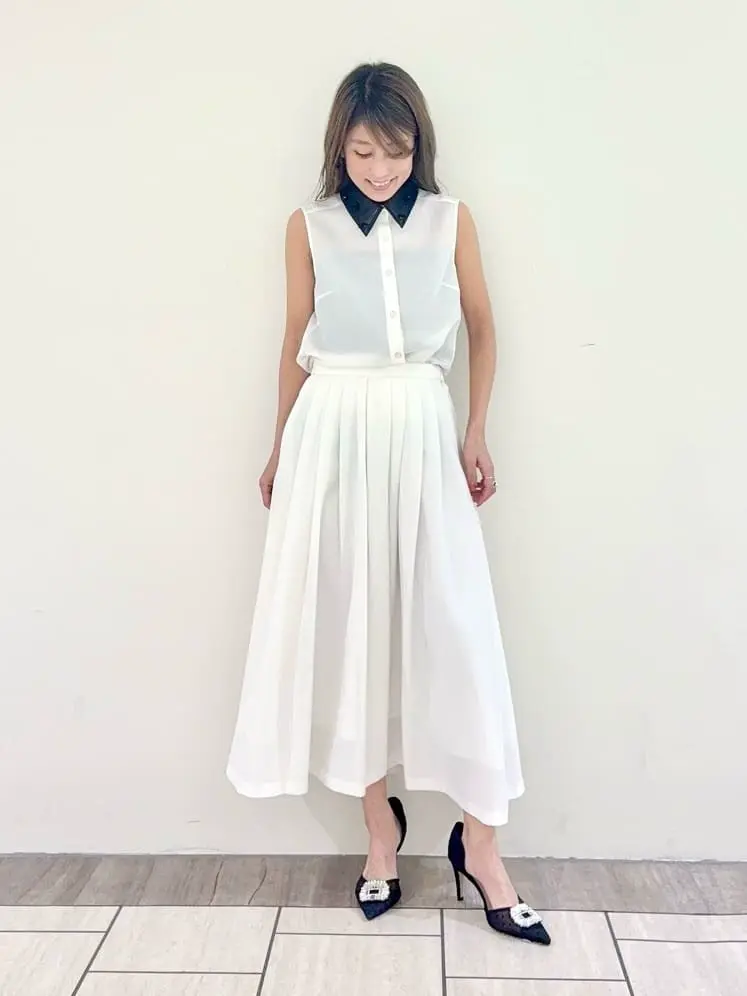 GRACE CONTINENTAL yukimi yonee コーディネート画像