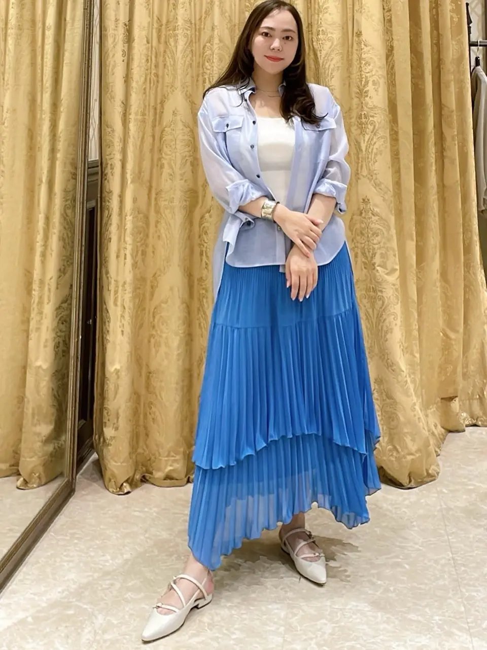 GRACE CONTINENTAL 泉　敦子 コーディネート画像