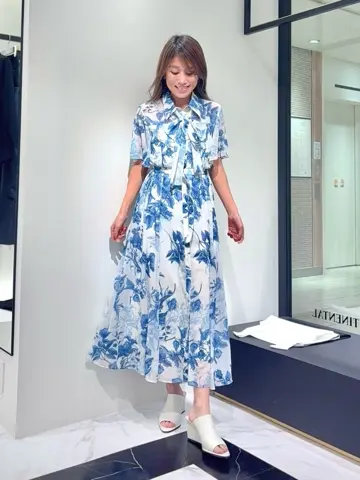 GRACE CONTINENTAL yukimi yonee コーディネート画像