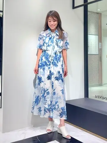 GRACE CONTINENTAL yukimi yonee コーディネート画像