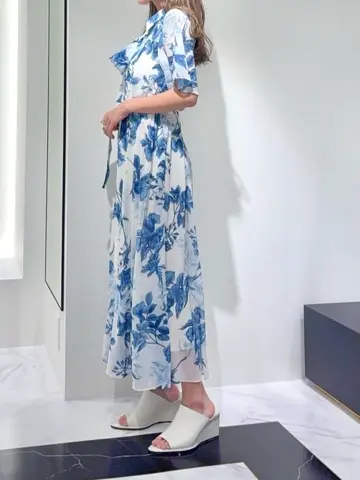 GRACE CONTINENTAL yukimi yonee コーディネート画像