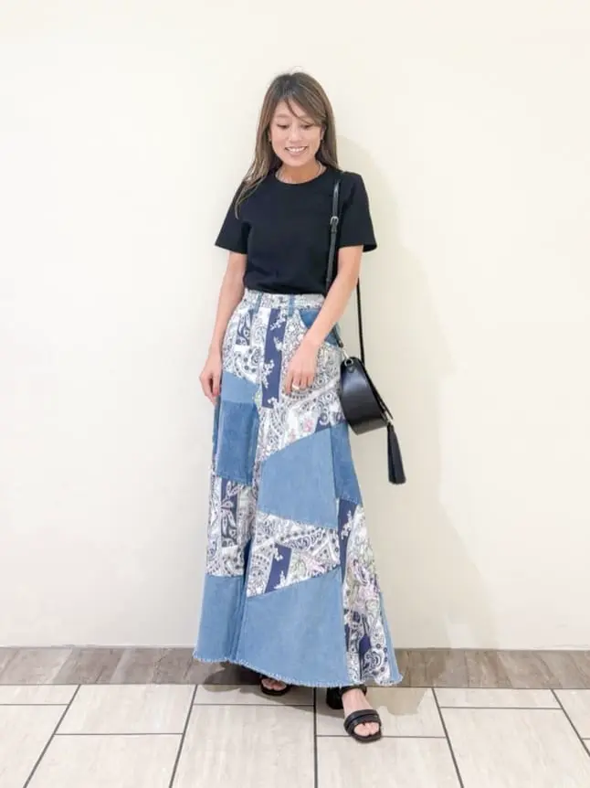 GRACE CONTINENTAL yukimi yonee コーディネート画像