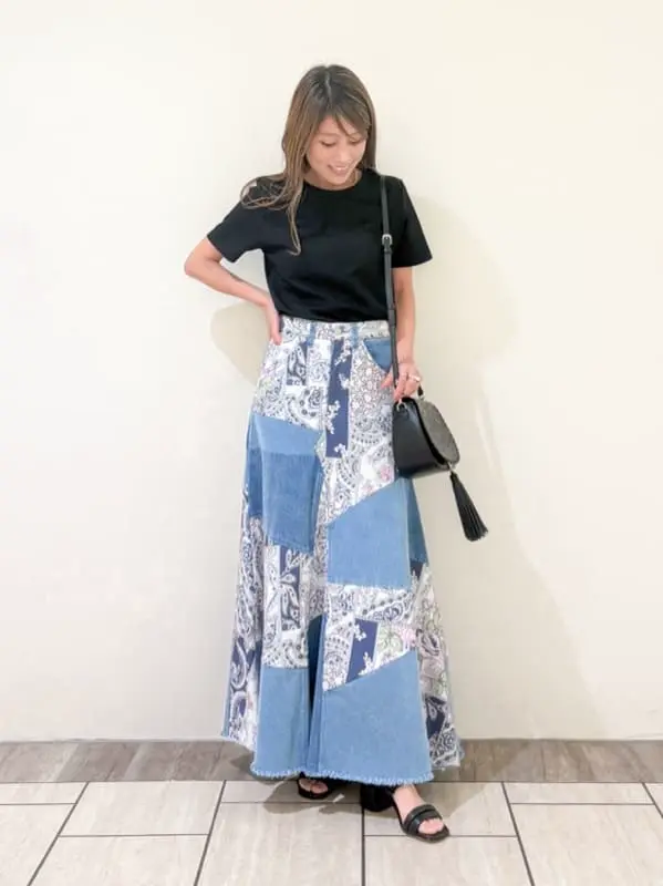 GRACE CONTINENTAL yukimi yonee コーディネート画像