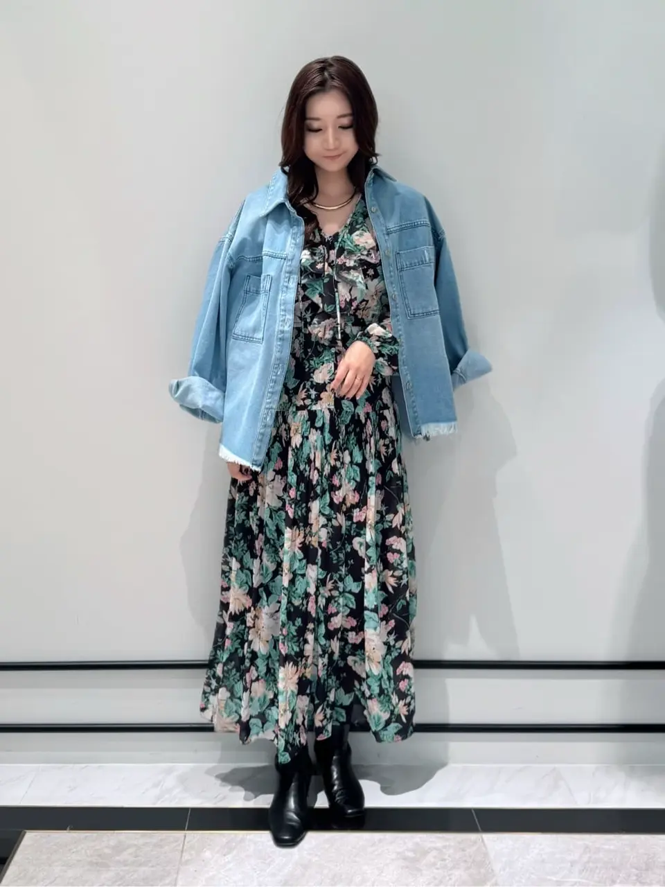 GRACE CONTINENTAL MOMOKO コーディネート画像