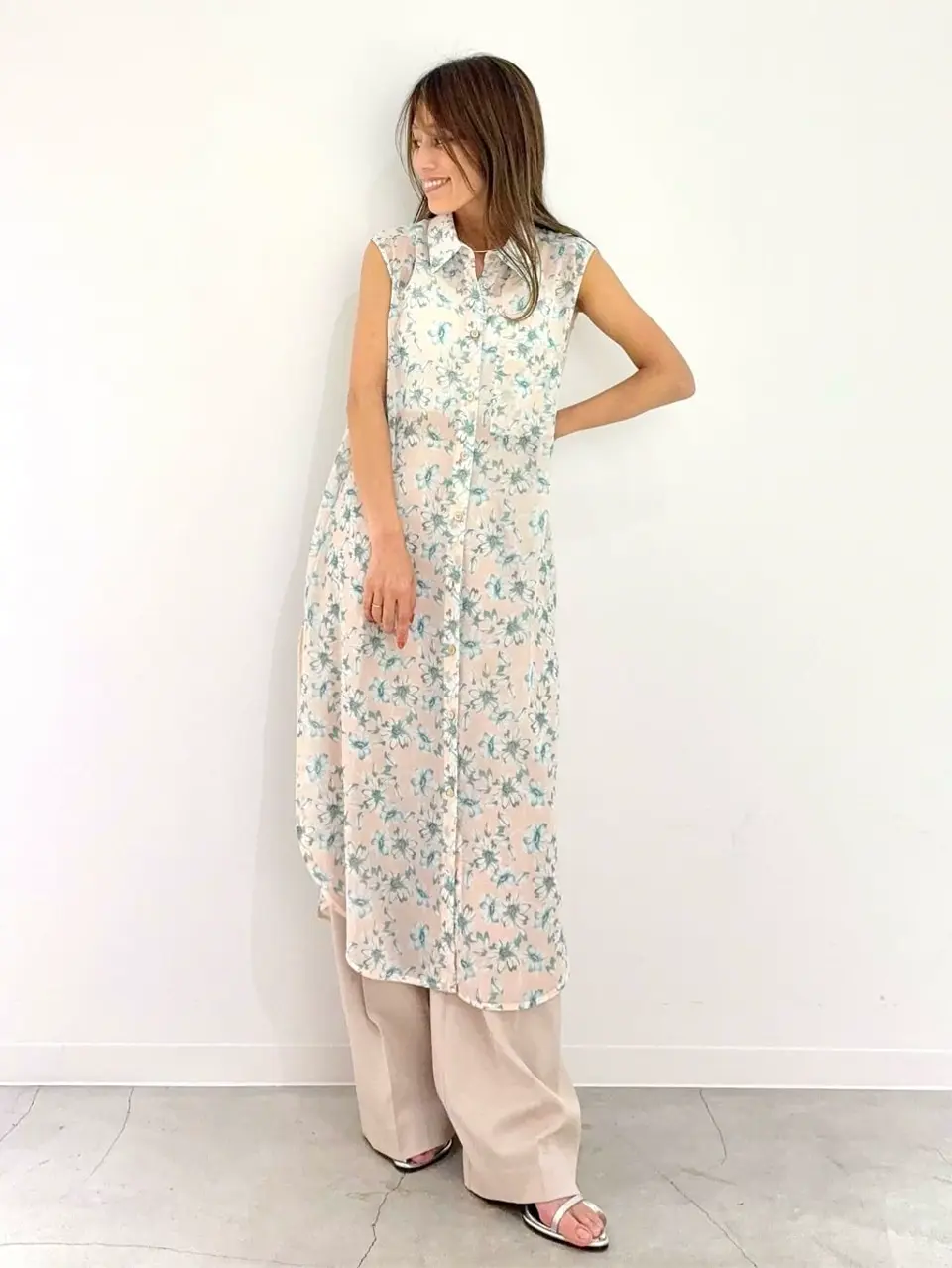 GRACE CONTINENTAL yukimi yonee コーディネート画像