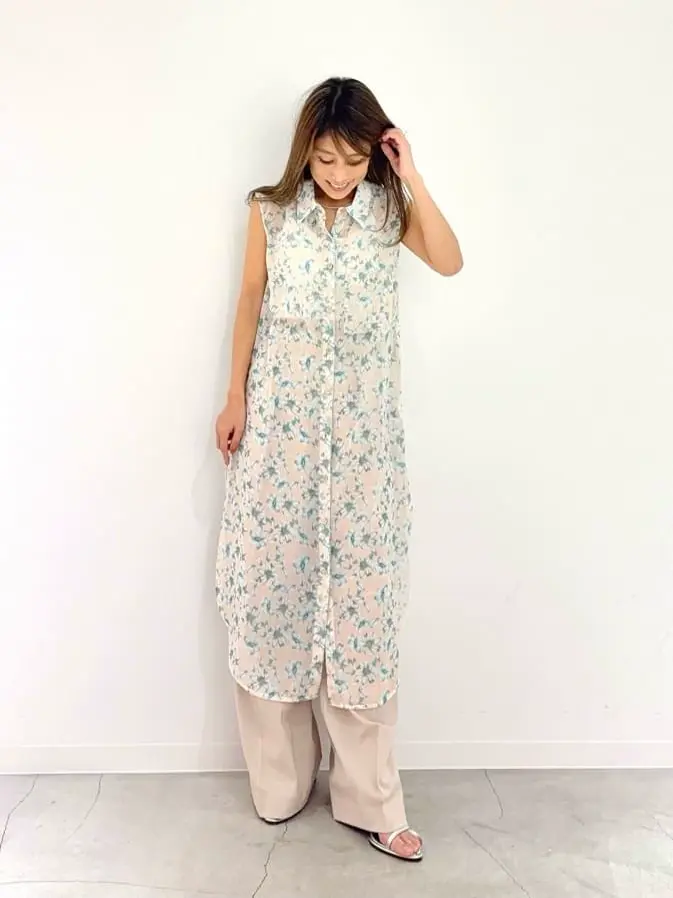 GRACE CONTINENTAL yukimi yonee コーディネート画像