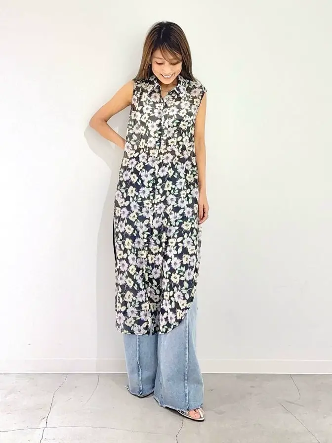 GRACE CONTINENTAL yukimi yonee コーディネート画像