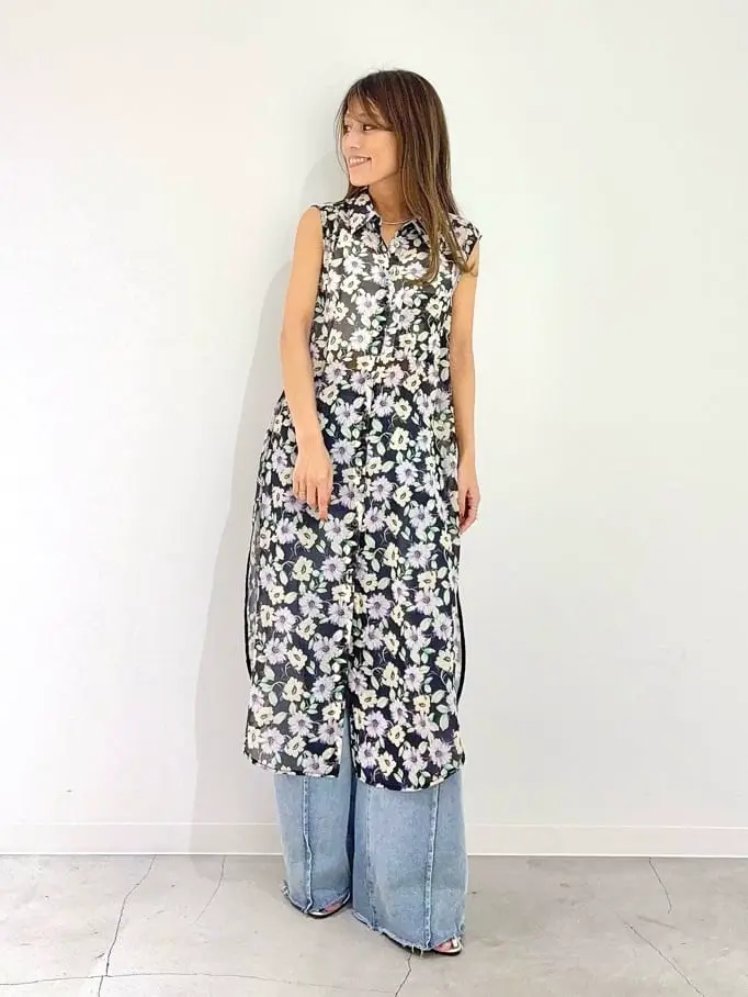 GRACE CONTINENTAL yukimi yonee コーディネート画像