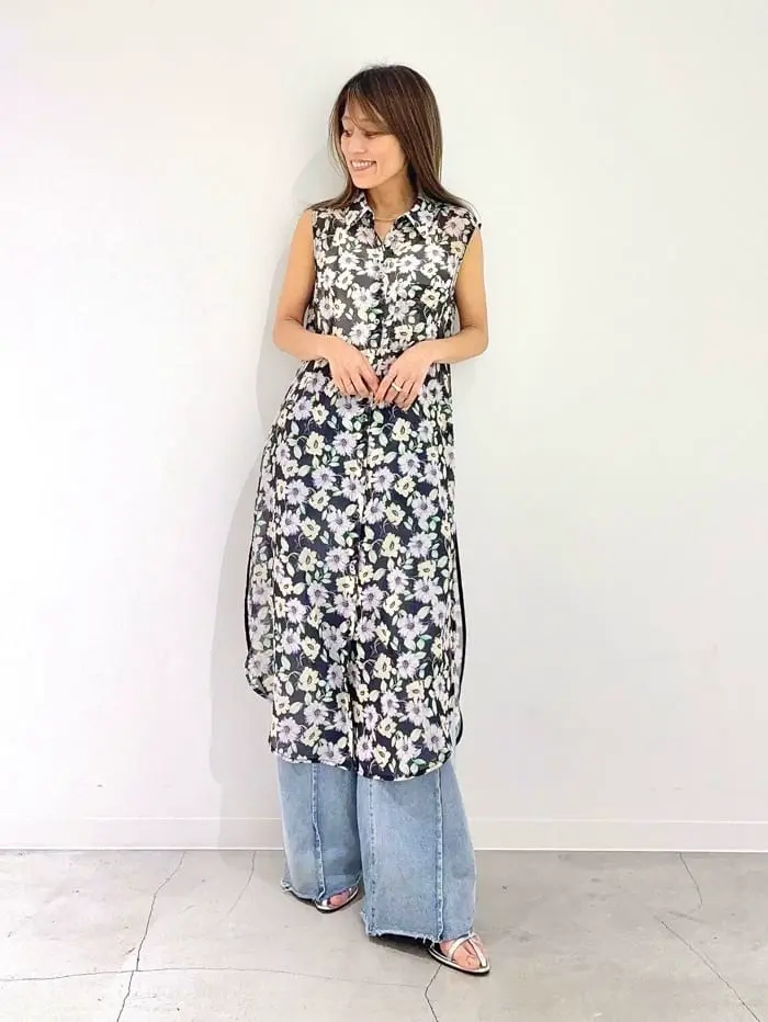 GRACE CONTINENTAL yukimi yonee コーディネート画像