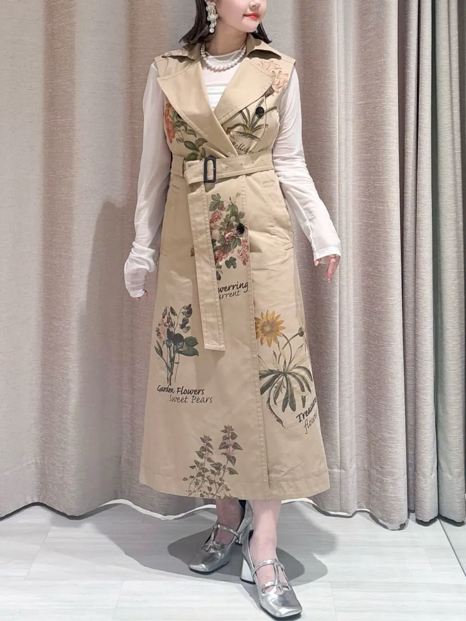 GRACE CONTINENTAL SAYUMI Nagashima コーディネート画像