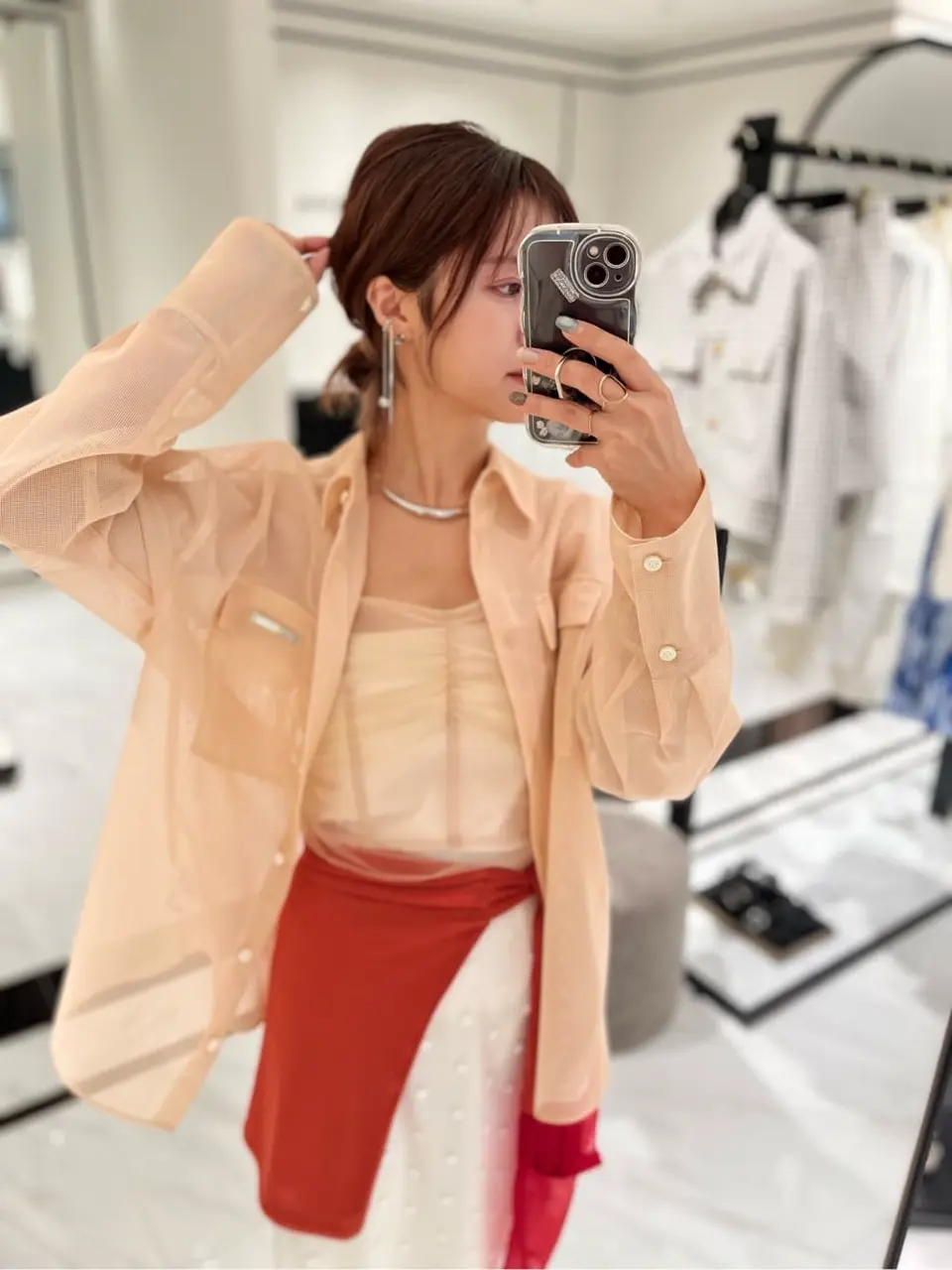 GRACE CONTINENTAL A.Kameyama コーディネート画像