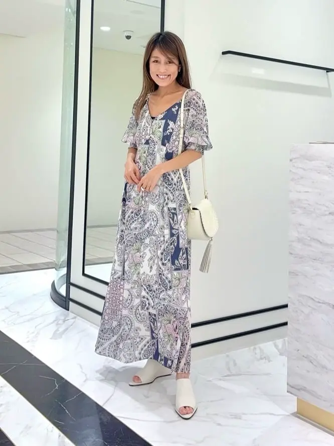 GRACE CONTINENTAL yukimi yonee コーディネート画像