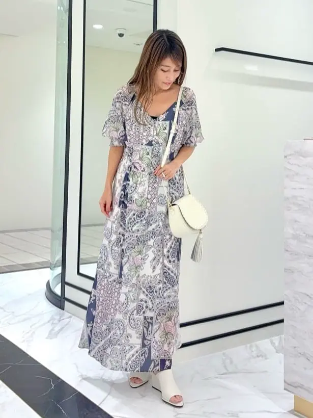 GRACE CONTINENTAL yukimi yonee コーディネート画像