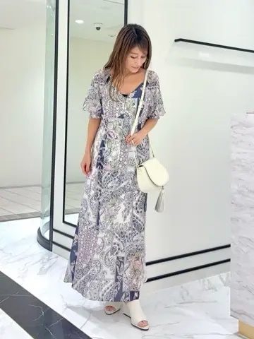 GRACE CONTINENTAL yukimi yonee コーディネート画像